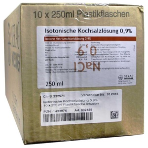 ISOTONISCHE Kochsalzlösung 0,9% Plastik Inf.-Lsg. Produktbild