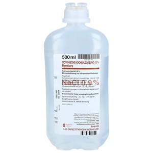 ISOTONISCHE Kochsalzlsg.0,9% Bernburg Inf.-L.PE Produktbild
