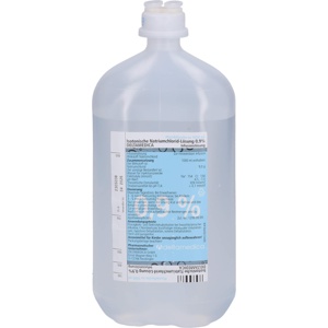 ISOTONISCHE NaCl 0,9% DELTAMEDICA Inf.-Lsg.Plastik Produktbild