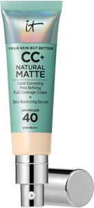 IT Cosmetics CC+ Natural Matte Foundation 32ml Fair WARM produkt bild