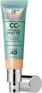 IT Cosmetics CC+ Natural Matte Foundation 32ml Light Medium produkt bild