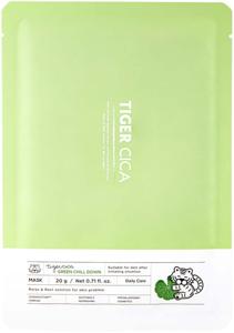 It'S SKIN Tiger Cica Green Chill Down Mask 20 g produkt bild