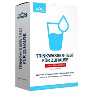 IVARIO Trinkwasser-Test Schadstoffanalyse Produktbild