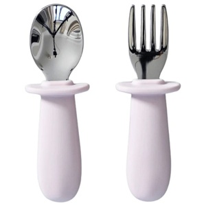 Jack o Juno Bestickset för bebis Light Pink, 2 st produkt bild