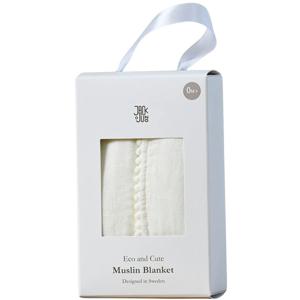 Jack o Juno Pom Pom Muslinfilt 1-pack Tofu produkt bild