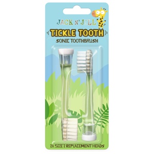 Jack n' Jill Tandbørstehoveder til Tickle Tooth 2 stk produktbillede