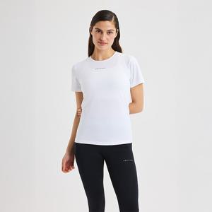 Jacquard T‑shirt Vit produkt bild