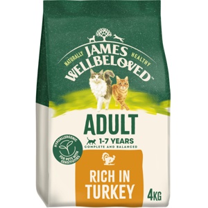 James Wellbeloved Adult Cat Hypoallergenic Turkey & Rice product image