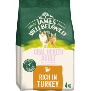 James Wellbeloved Adult Cat Oral Health Hypoallergenic Turkey & Rice product image