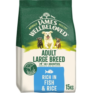 James Wellbeloved Adult Hypoallergenic Large Breed - Fish & Rice product image