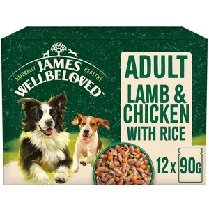James Wellbeloved Adult Hypoallergenic Pouches - Lamb & Chicken with Rice product image