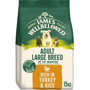 James Wellbeloved Adult Large Breed Dog Hypoallergenic Turkey & Rice product image