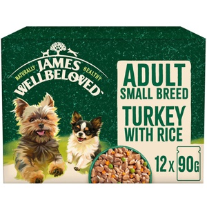 James Wellbeloved Adult Small Dog Hypoallergenic Pouches - Turkey in Gravy product image