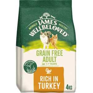 James Wellbeloved Grain Free Adult Cat Hypoallergenic Turkey​​​​​​​ product image