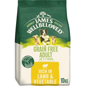 James Wellbeloved Grain Free Adult Dog Hypoallergenic Lamb & Vegetables product image