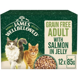 James Wellbeloved Grain-Free Adult Hypoallergenic Pouches - Salmon in Jelly product image