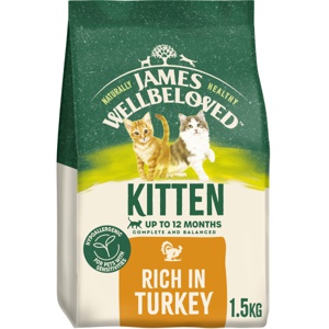 James Wellbeloved Kitten Hypoallergenic Turkey & Rice product image
