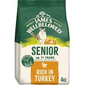 James Wellbeloved Senior 7+ Cat Hypoallergenic - Turkey & Rice product image