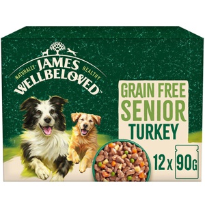 James Wellbeloved Senior Hypoallergenic Grain Free Pouches - Turkey in Gravy product image