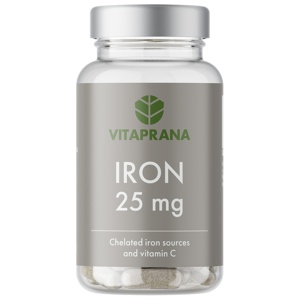 Järn 25 mg 110 kapslar produkt bild