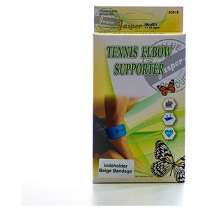 Jasper Tennisalbuebandage Beige One-Size produktbillede