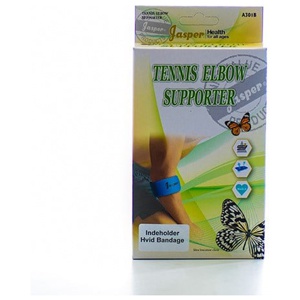 Jasper Tennisalbuebandage hvid one-size 1 stk. produktbillede