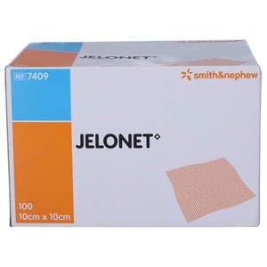 smith&nephew Jelonet Gazekompres 7409 10 x 10 cm 100 stk produktbillede