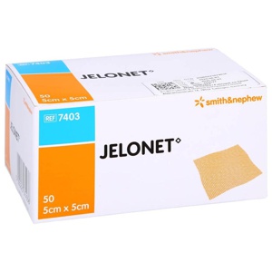 JELONET Paraffingaze 5x5 cm steril Peelpack Produktbild