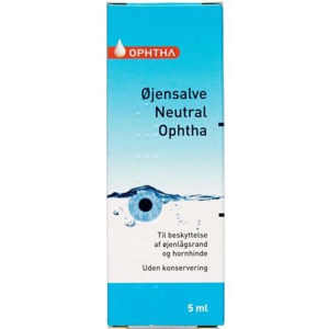 Øjensalve Neutral "Ophtha" produktbillede