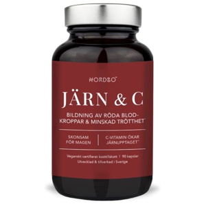 Jern & C Nordbo - 90 kapsler produktbillede