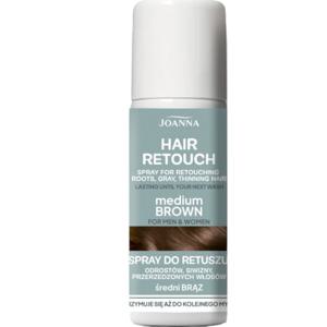 Joanna Hair Retouch Spray for Retouching Roots, Medium Brown 75 ml produkt bild