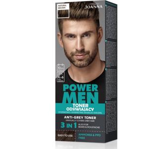 Joanna POWER MEN Toner 04 Natural Brown 80 g produkt bild