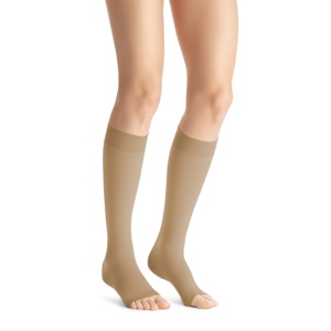 Jobst Opaque K2 Knestrømpe Sort S 1 par produktbilde