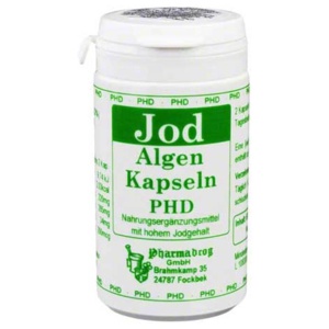 Jod Algen Kapseln, 60 St Kapseln Produktbild