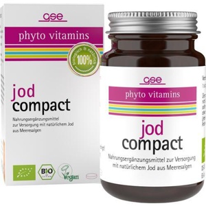 Jod Compact Bio Tabletten, 120 St Tabletten Produktbild