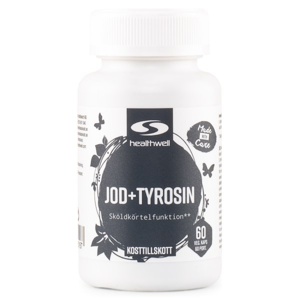 Jod+Tyrosin 60 kapsler produktbillede