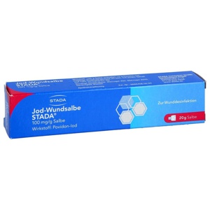 Jod-Wundsalbe STADA 100 mg / g, 20 g Salbe Produktbild
