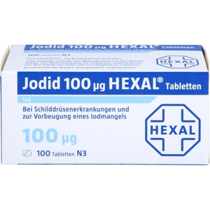 JODID 100 HEXAL Tabletten Produktbild