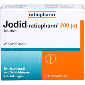 JODID-ratiopharm 200 μg Tabletten Produktbild