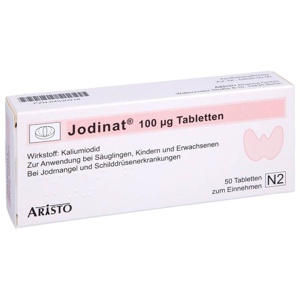 JODINAT 100 μg Tabletten Produktbild