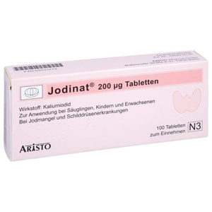 JODINAT 200 μg Tabletten Produktbild