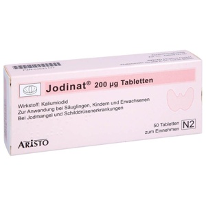 JODINAT 200 μg Tabletten Produktbild