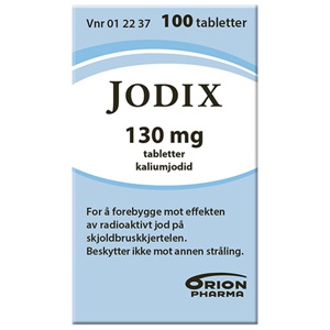 Jodix 130 mg tabletter, 100 stk. produktbilde