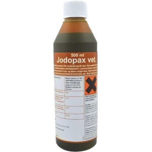 Jodopax vet oppl 0,75% 500 ML produktbilde