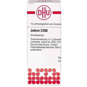 DHU Jodum C 200 Globuli, 10 g Globuli Produktbild