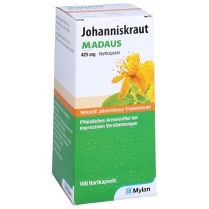 JOHANNISKRAUT MADAUS 425 mg Hartkapseln Produktbild