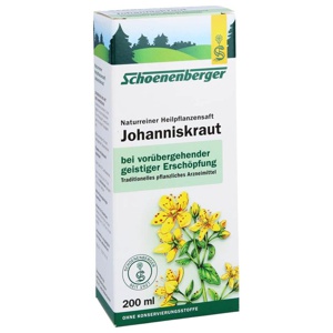 JOHANNISKRAUT SAFT Schoenenberger Produktbild