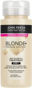 John Frieda Blonde + Repair System Pre-Shampoo Treatment 100 ml produkt bild