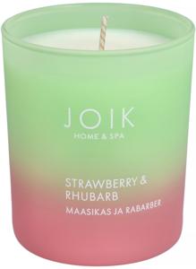 JOIK Home & Spa Scented Candle Strawberry & Rhubarb 150 g produkt bild