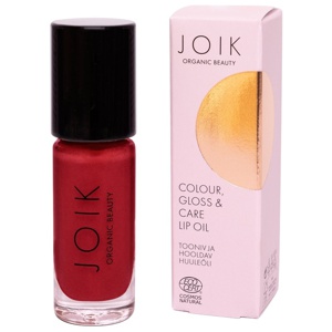 JOIK Organic Colour Gloss & Care Lip Oil 04 Ruby Red 4,5 ml produkt bild
